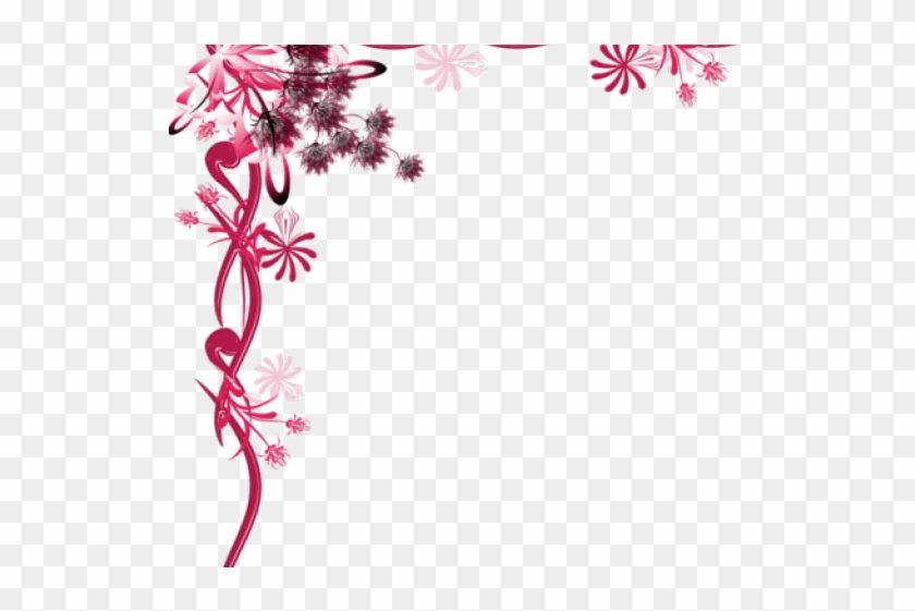 Corner Png Of Flower Clipart