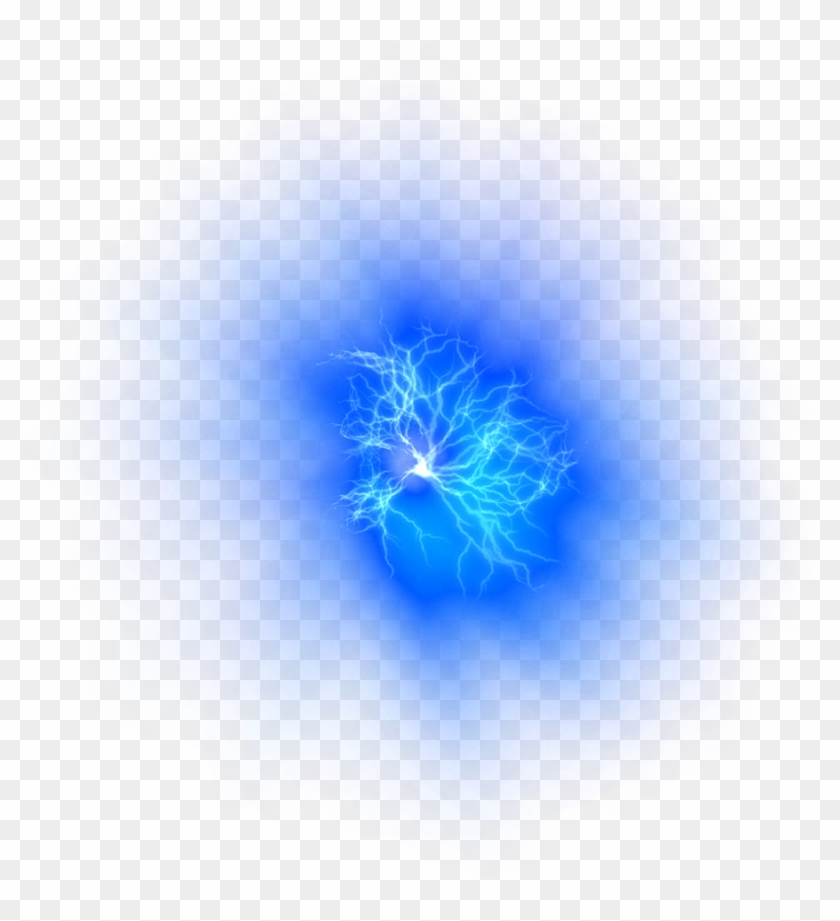 Blue Fire Effect Png - Blue Light Particles Png Clipart