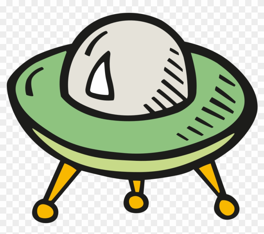 Alien Ship Icon Free Space Iconset Good Stuff No Nonsense - Alien In Ship Cartoon Clipart