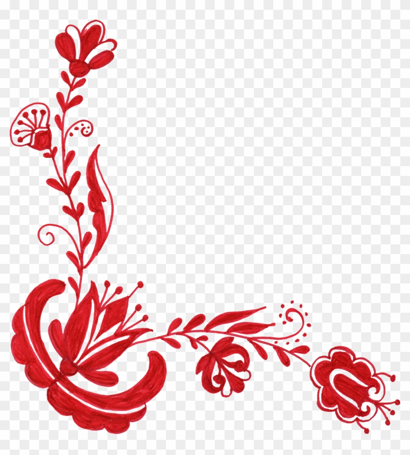 Free Download - Vector Floral Corner Free Download Clipart