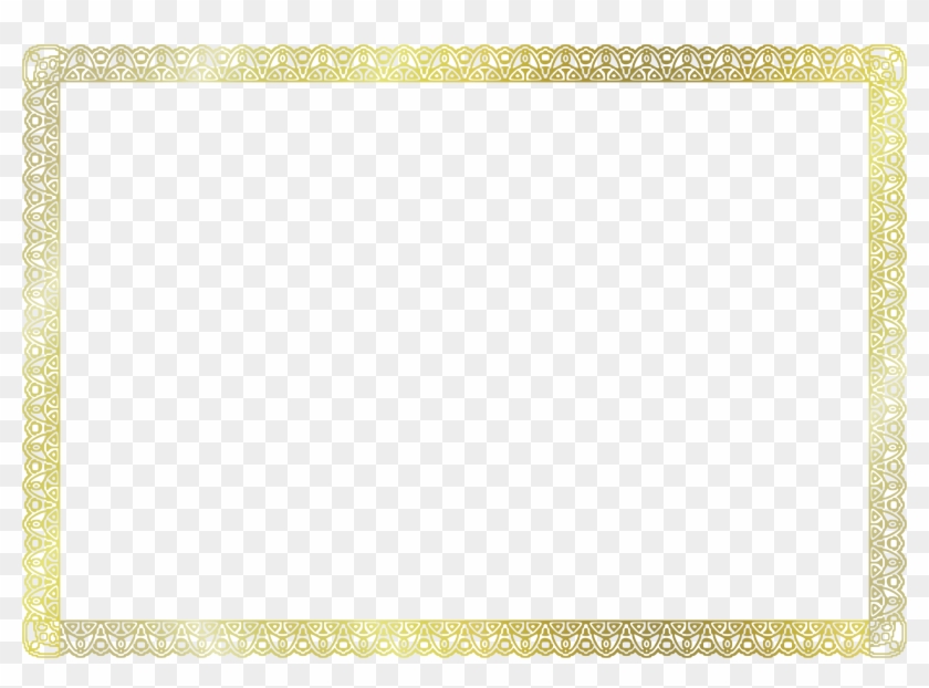 Full Size Of Certificate Borders Png Free Corner Download - Orange Clipart