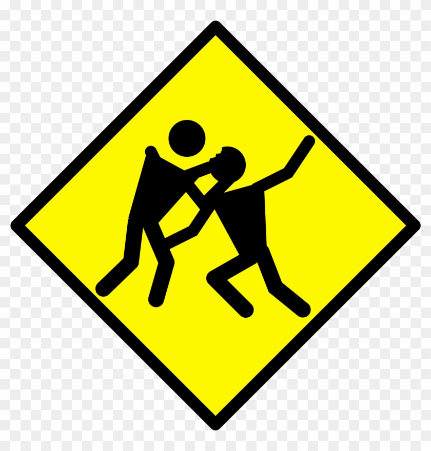 Funny Caution Signs Clipart, Free Funny Caution Signs - Placa De Transito Em Vetor - Png Download