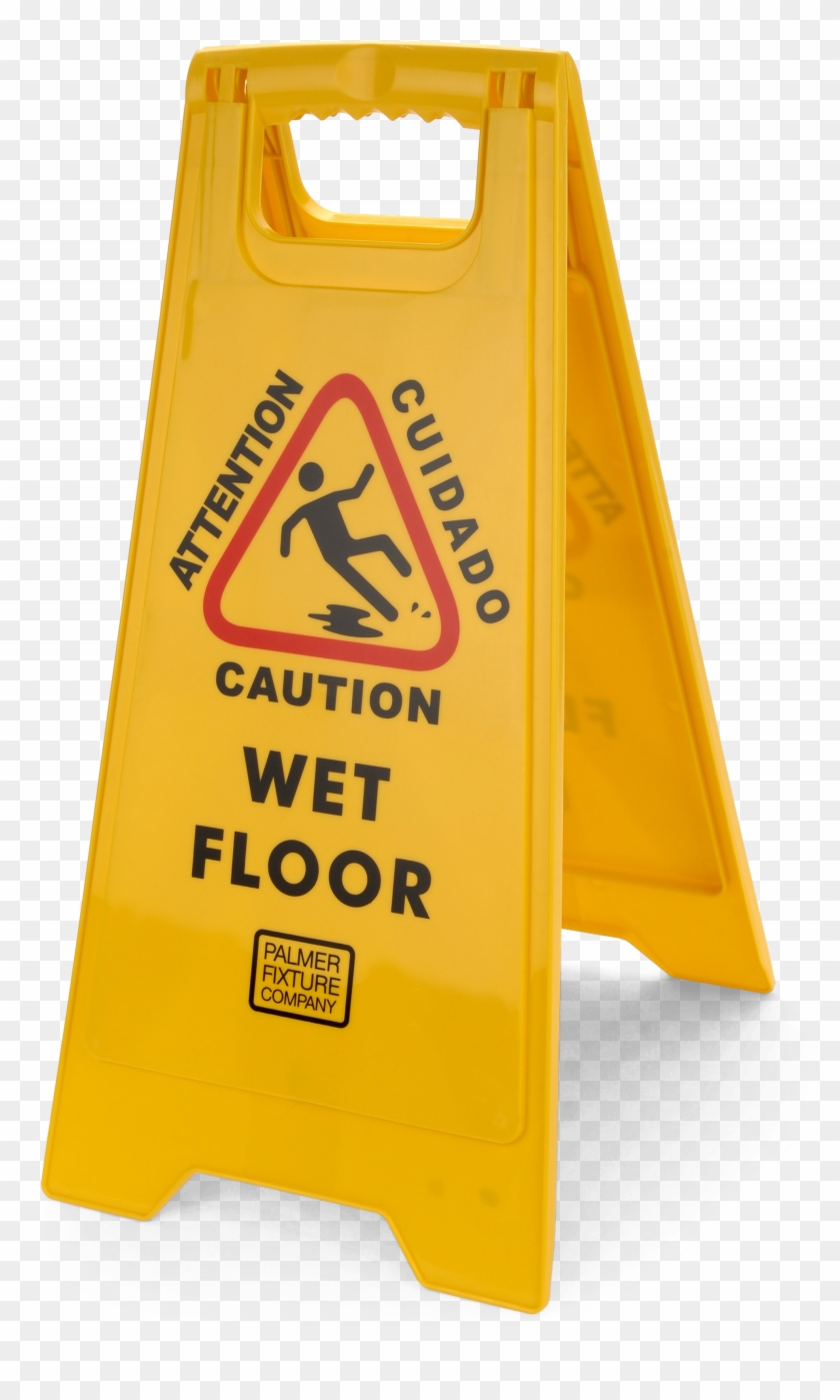 2500 X 3582 2 - High Resolution Wet Floor Sign Clipart