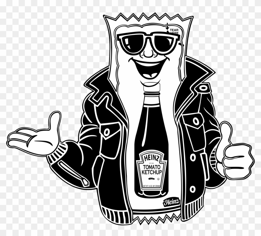 Heinz Ketchup Bottle 2 Logo Png Transparent - Ketchup Heinz Svg Clipart