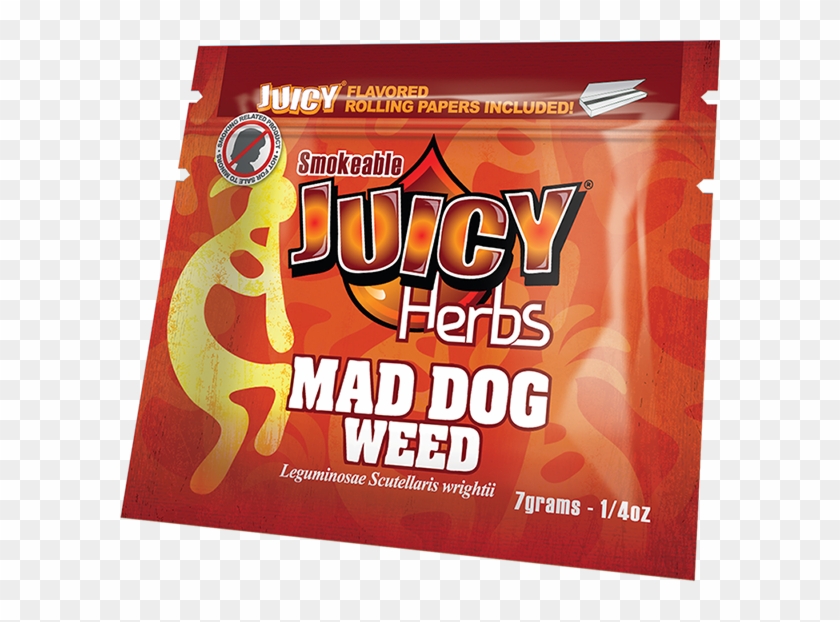 Mad Dog Weed Bag Large - Juicy Herbs Clipart #157302