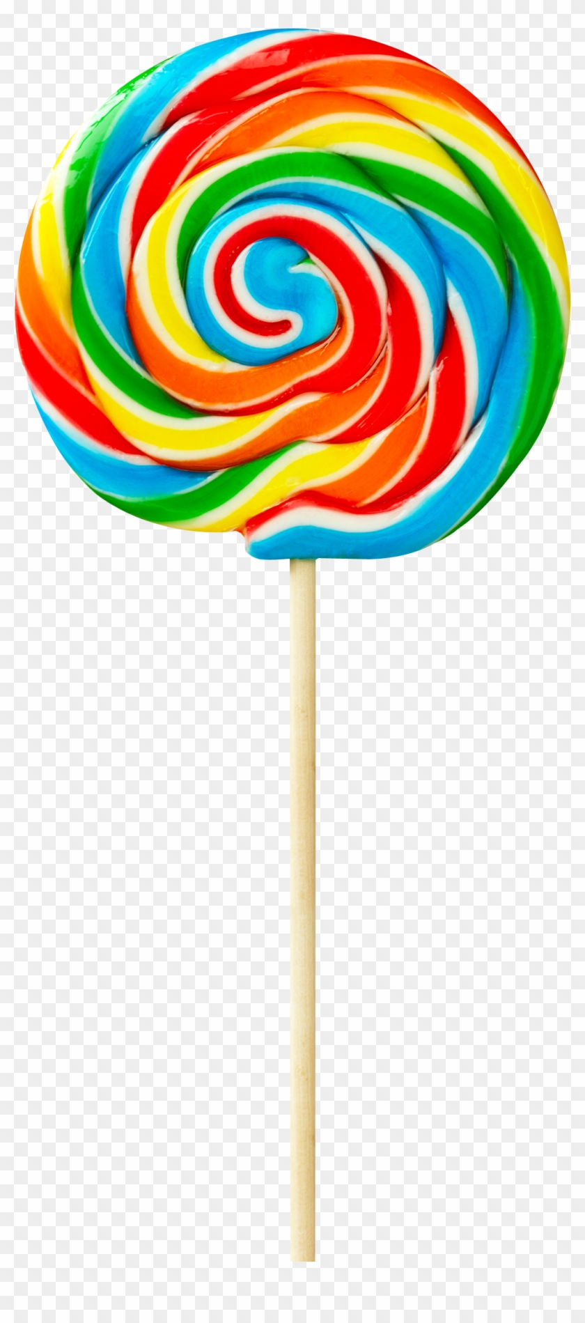 Colorful Lollipop Png Transparent Image - Lollipop Png Clipart #157398