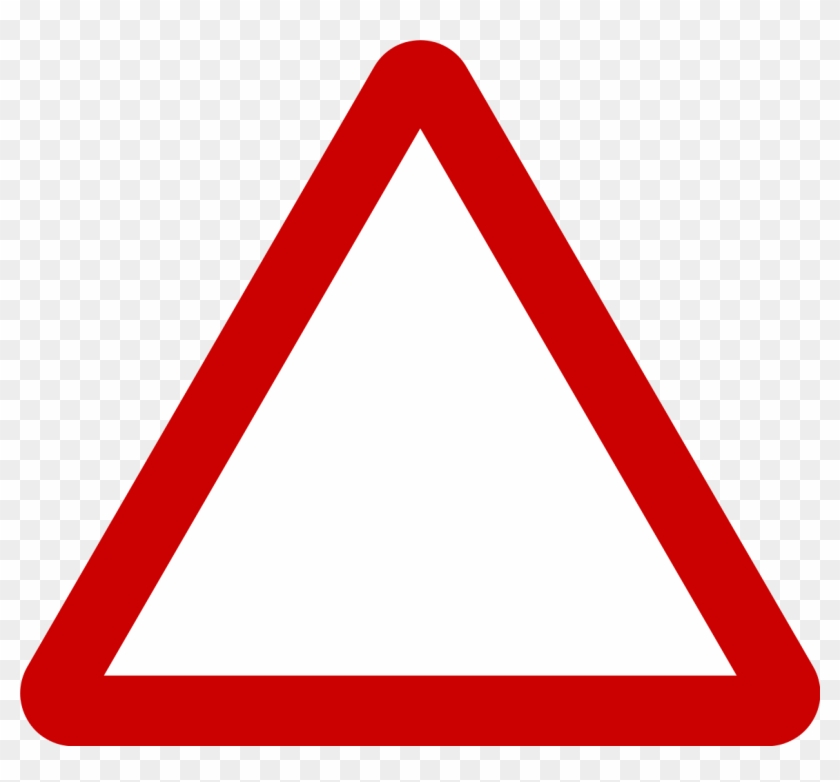 Triangle Warning Sign - Warning Triangle Vector Black Clipart