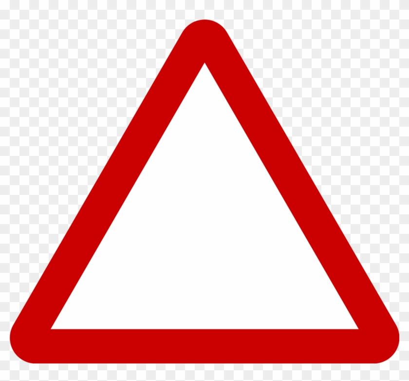 Triangle Warning Sign - Warning Triangle Vector Black Clipart #157401