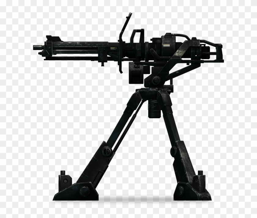 Mounted Gun Png - Halo Machine Gun Clipart #157425