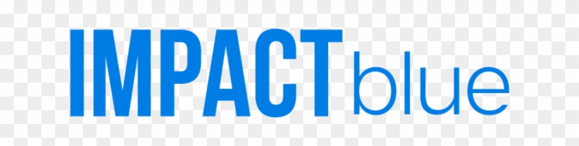 Impact Blue Wide - Oval Clipart