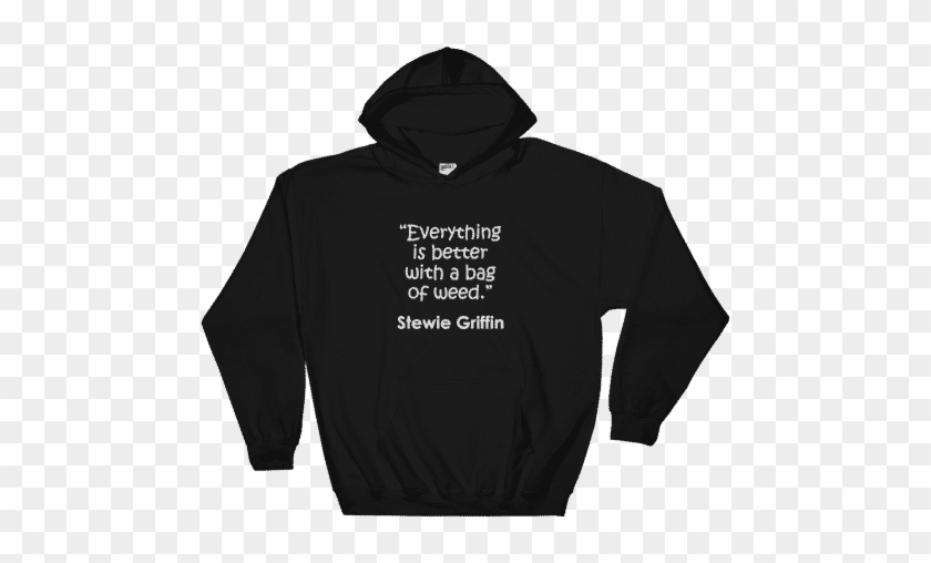 Everything Is Better With A Bag Of Weed Stewie Griffin - Twoset Practice Hoodie Clipart
