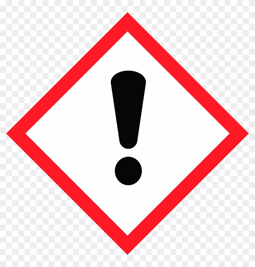 Ghs07 Warning Toxic Cat - Exclamation Mark Pictogram Clipart