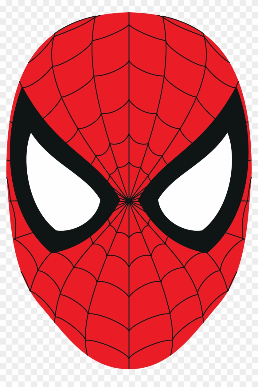 Enter Image Description Here - Spiderman Face Clipart #158023