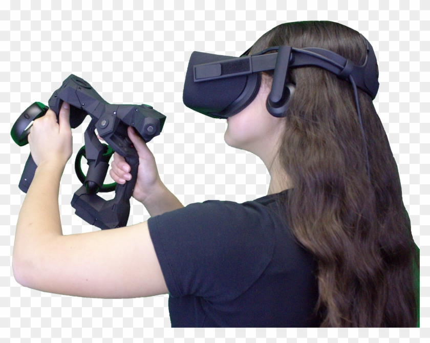 Tacticalhaptics Machinegunpose - Airsoft Gun Clipart