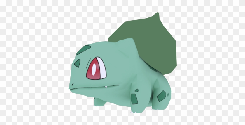Add Media Report Rss Bulbasaur 02 - 3d Bulbasaur Png Clipart