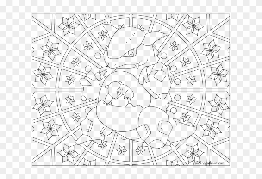 Coloring Pages For Charmander Squirtle And Bulbasaur - Pokemon Adult Coloring Pages Clipart