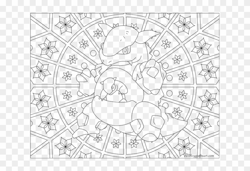 Coloring Pages For Charmander Squirtle And Bulbasaur - Pokemon Adult Coloring Pages Clipart #158507