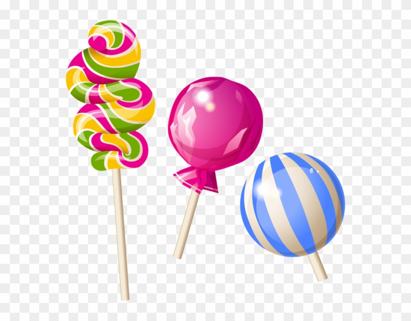 Vector Royalty Free Stock Lollipop Clipart Pink - Candy Land Candy Png Transparent Png