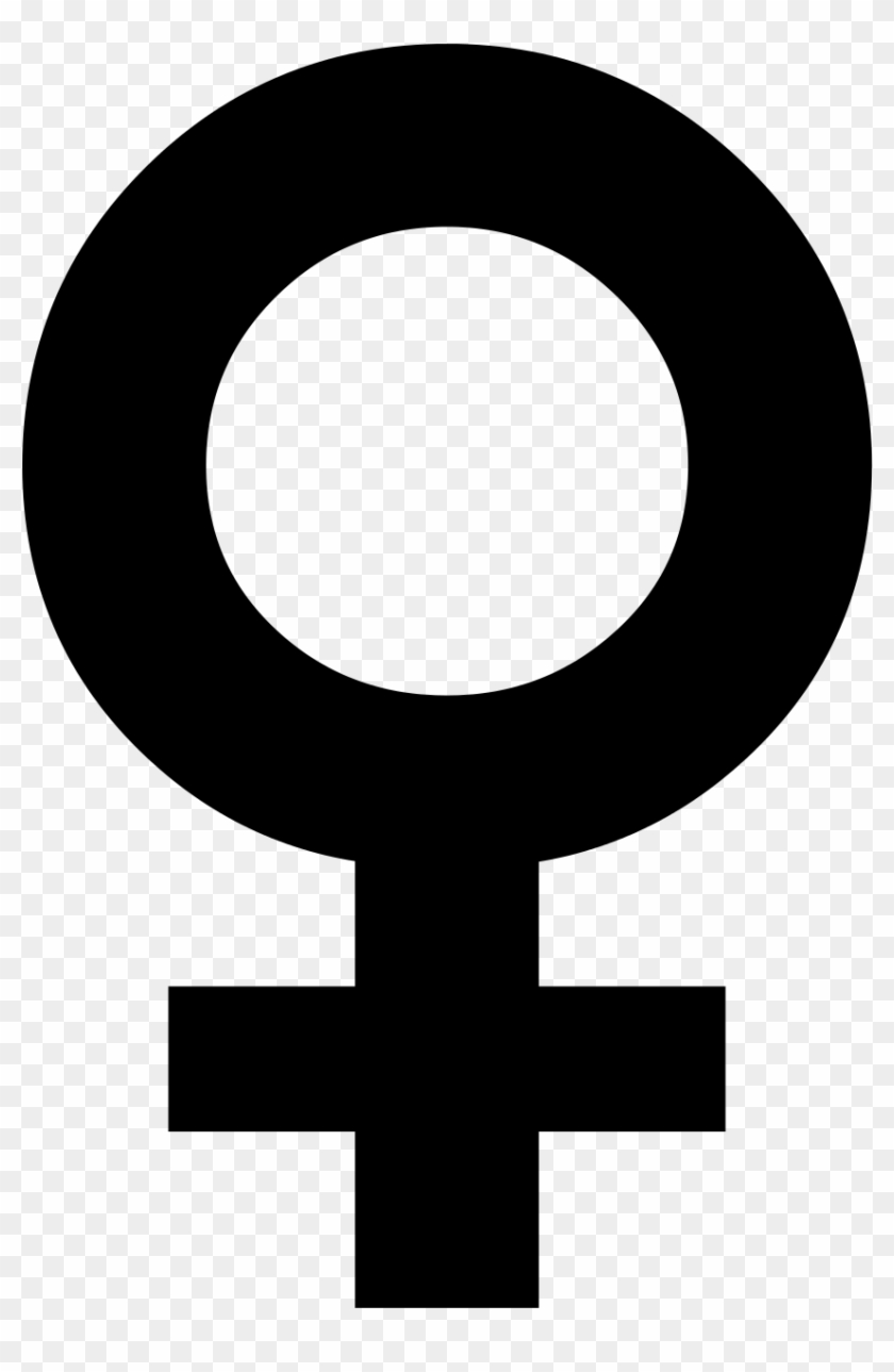 File - Female Symbol - Svg - Female Symbol Small Clipart