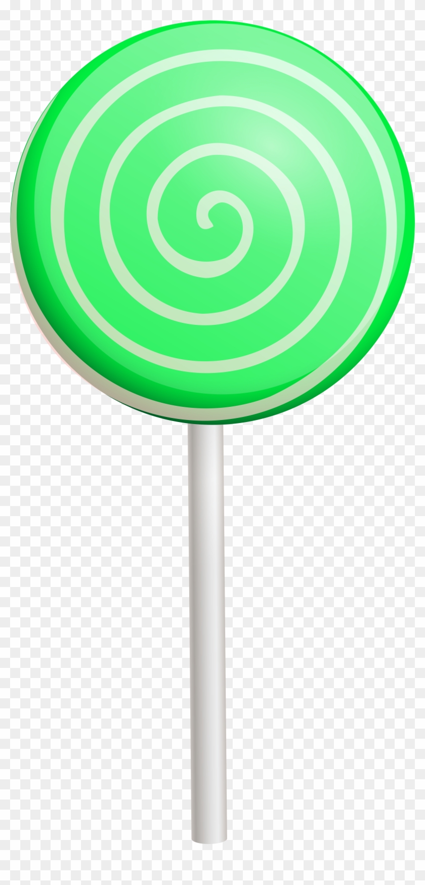 Green Swirl Lollipop Png Clip Art Image - Green Lollipop Clipart Transparent Png #158704