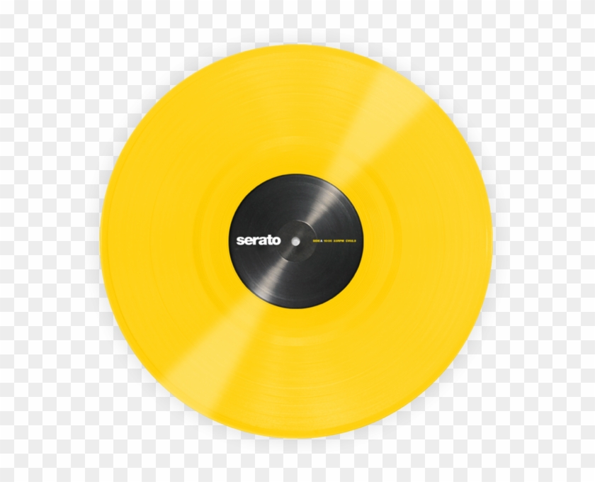 Serato Control Vinyl Yellow - Circle Clipart #158804