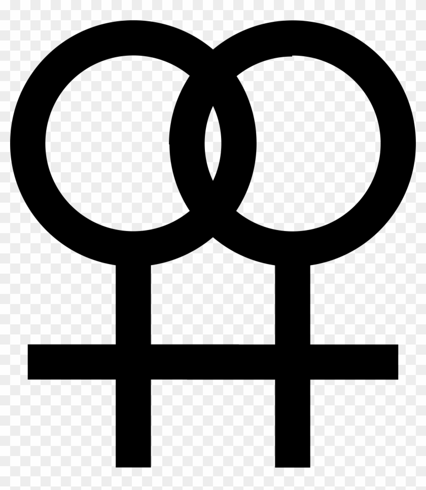 Lesbian Symbol Png - Bisexual Symbol Clipart