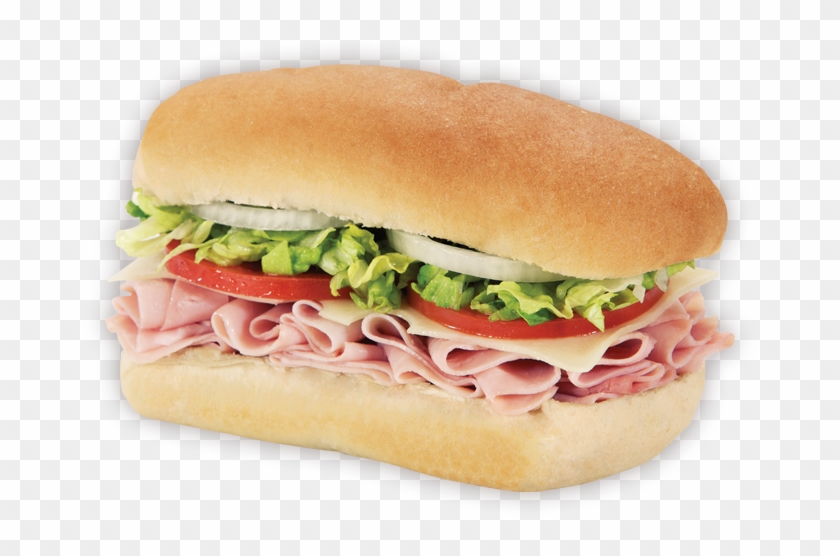 Ham & Cheese - Ham And Cheese Sub Png Clipart #158906