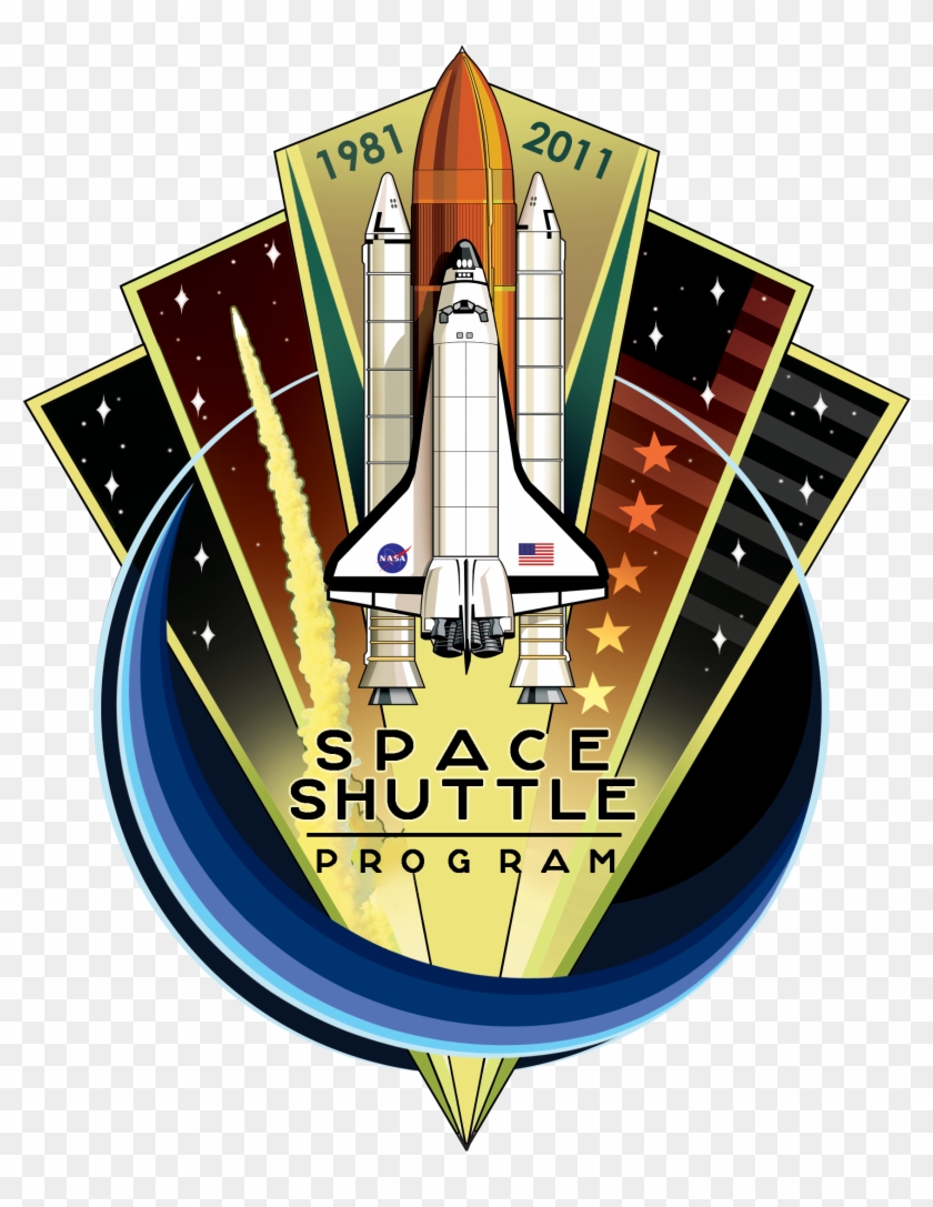 Space Shuttle Program Commemorative Patch - Space Shuttle Program Clipart #159036