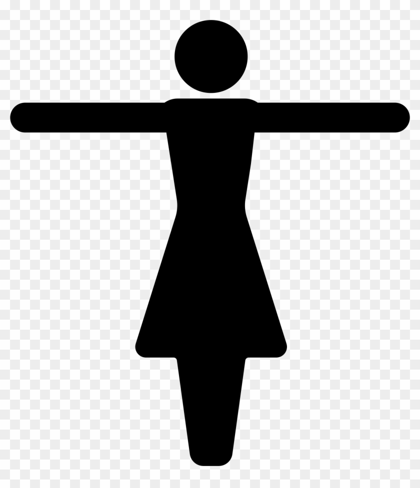 This Free Icons Png Design Of Arms Out Female Symbol Clipart