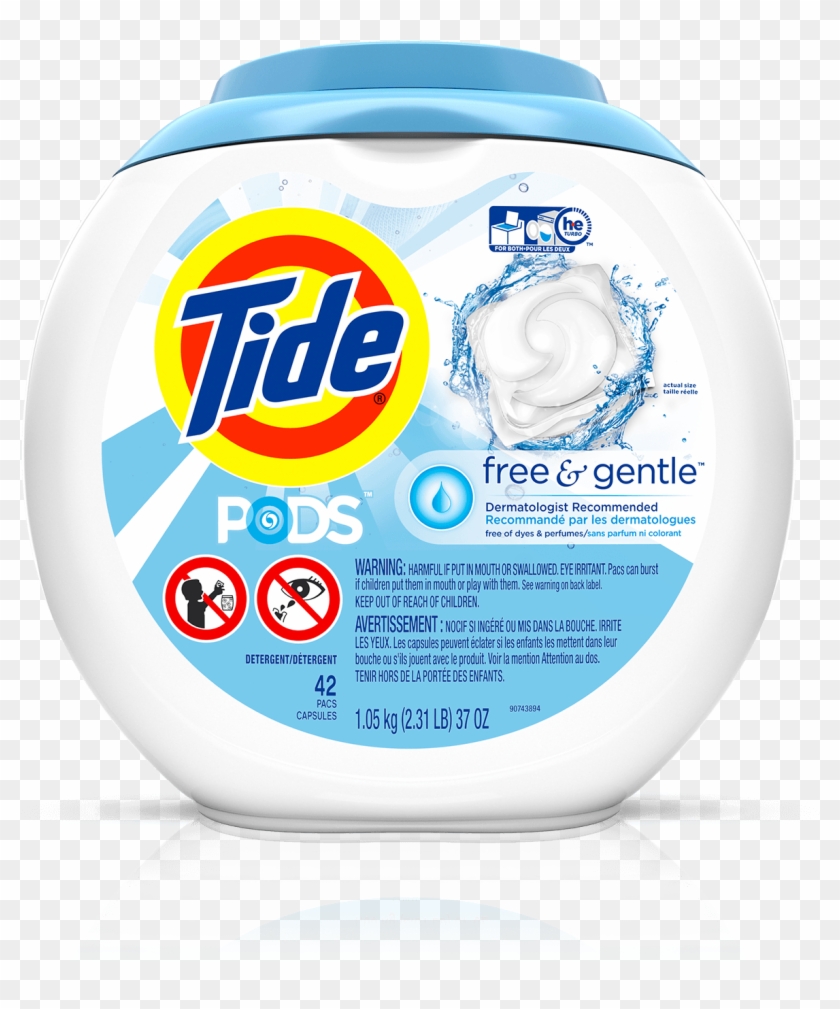 Tide Pods Free And Gentle , Png Download Clipart #159087