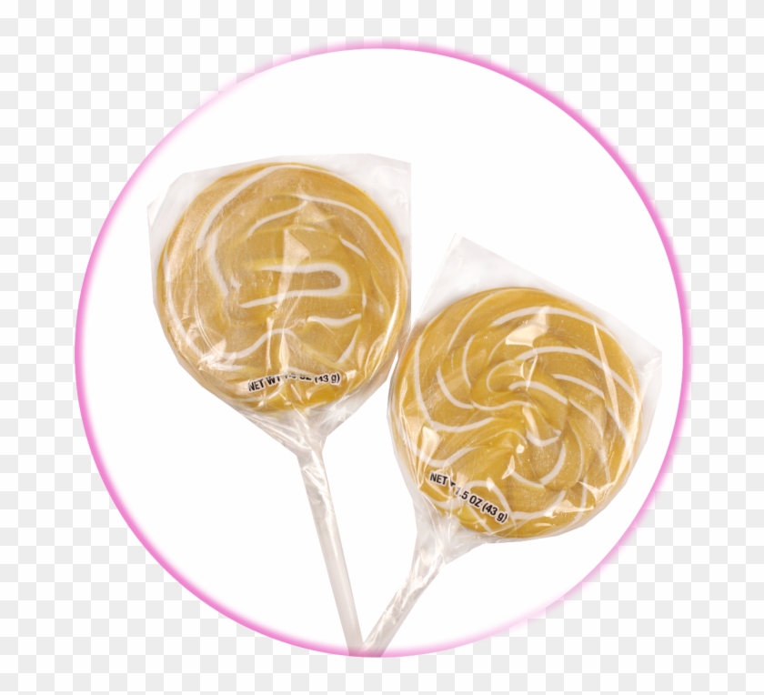 Gold Swirl Lollipops Clipart