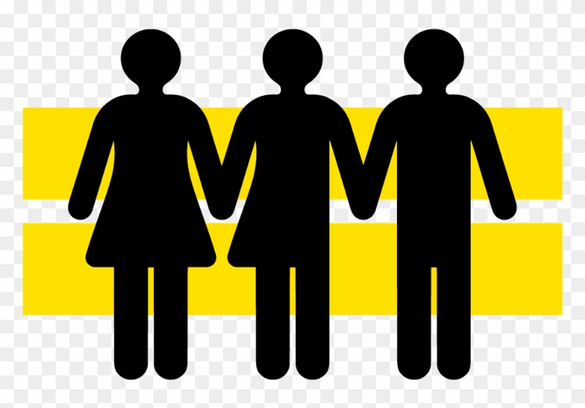 Male Female And Third Gender Clipart