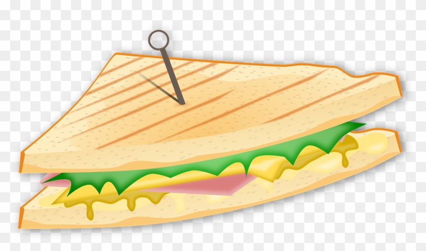 Ham Clipart Ham Cheese - Ham And Cheese Sandwich Clipart - Png Download #159265
