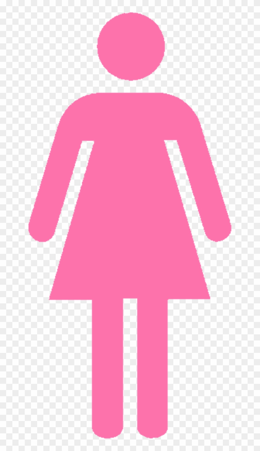 Free Girls Toilet Cliparts Download Clip Art - Girl Bathroom Sign Png Transparent Png