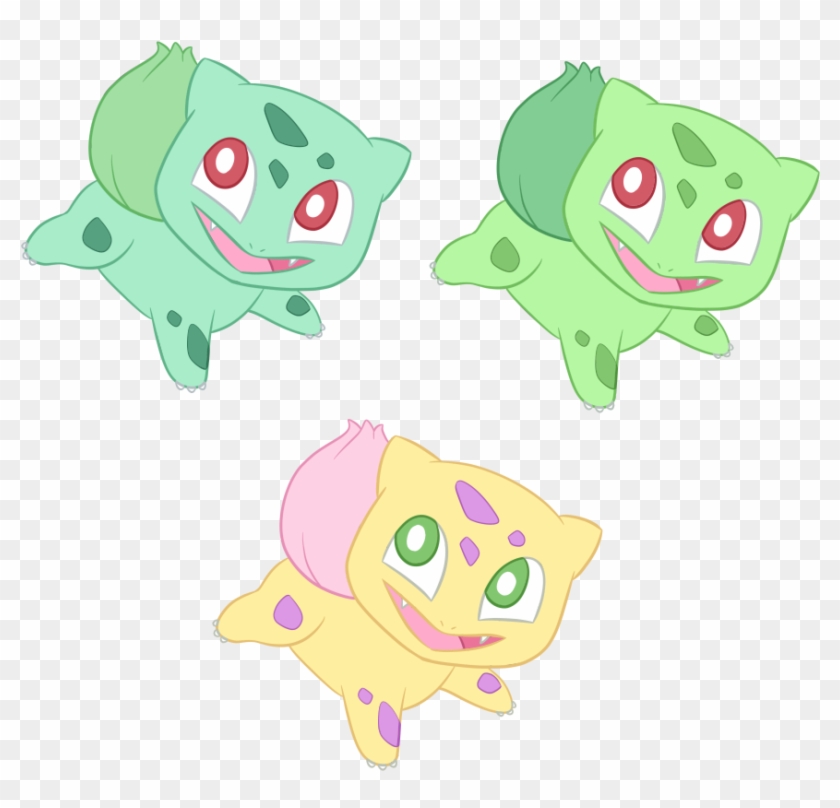 No 01 Bulbasaur - Cartoon Clipart