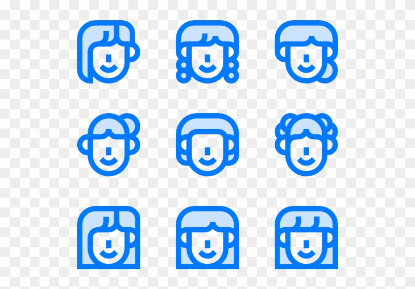 Hairstyle - Emblem Clipart #159605