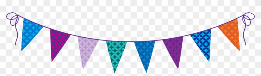 Birthday Flag Png Pluspng - Birthday Party Flag Png Clipart #159626