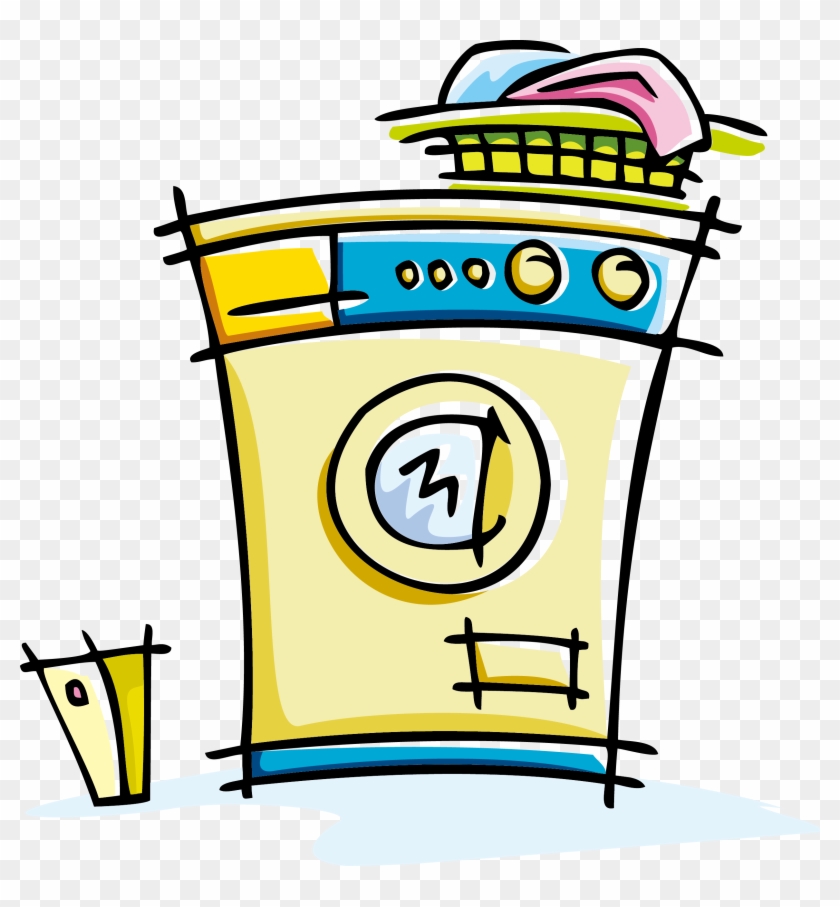 Image Royalty Free Washing Machine Home Appliance Art Clipart #159647
