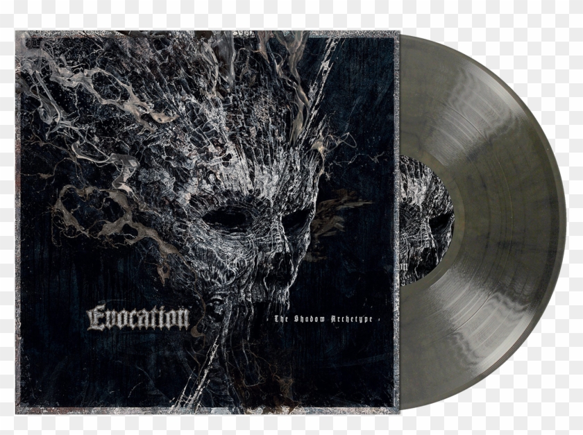 The Shadow Archetype Vinyl Lp Clear-black Marbled Vinyl - Evocation The Shadow Archetype Clipart #159677