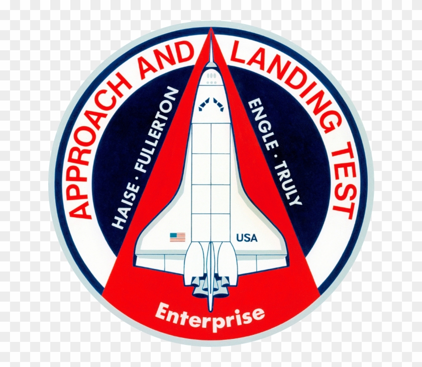 Nasa Space Shuttle Program Images Approach Landing - Enterprise Space Shuttle Patch Clipart #159758