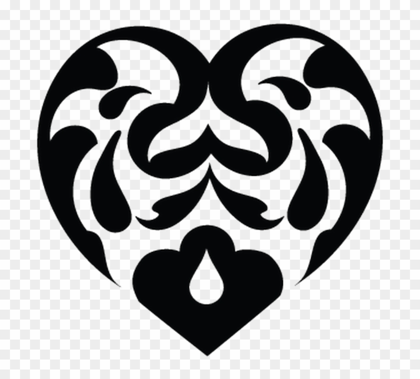 Heart Fancy Pattern - Vector Hearts Clipart