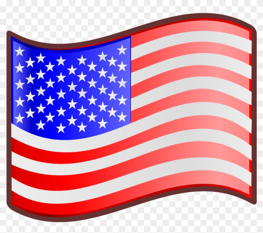 Nuvola Usa Flag - Language English Usa Flag Clipart