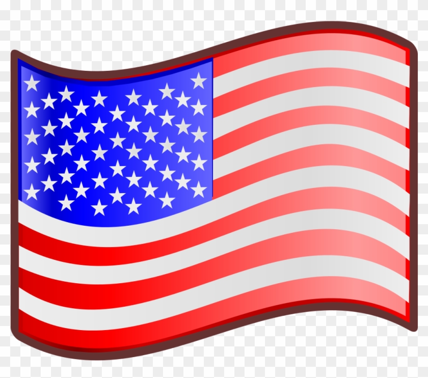 Nuvola Usa Flag - Language English Usa Flag Clipart #159831