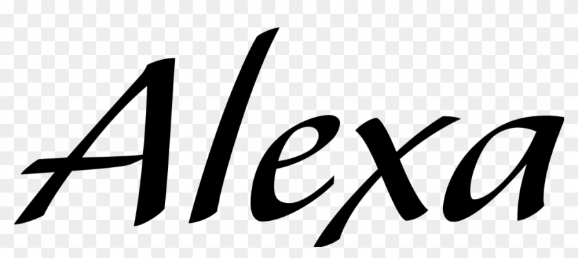 Alexa In Cool Fonts Clipart