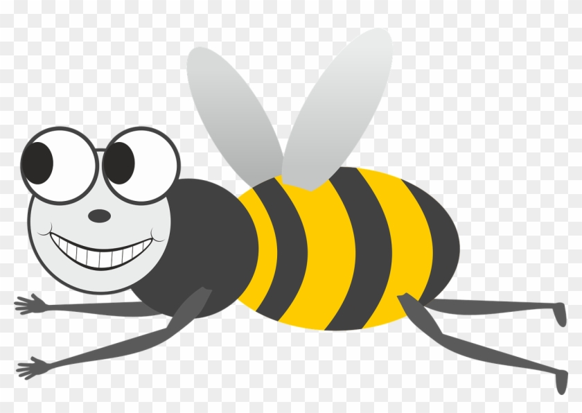 Summer Clipart Bee - Bee - Png Download #1500111