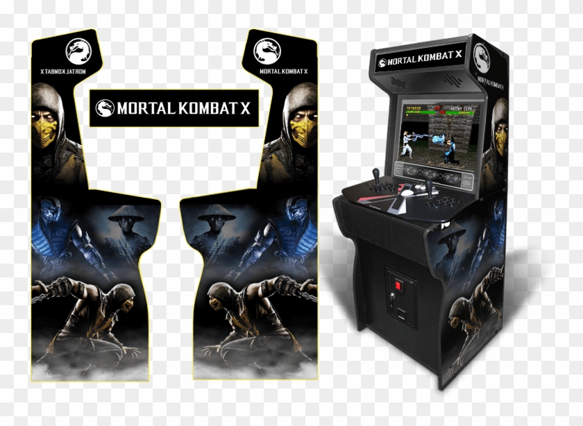 Custom Permanent Full Size Mortal Kombat X Inspired - Custom Mortal Kombat Arcade Clipart #1500236
