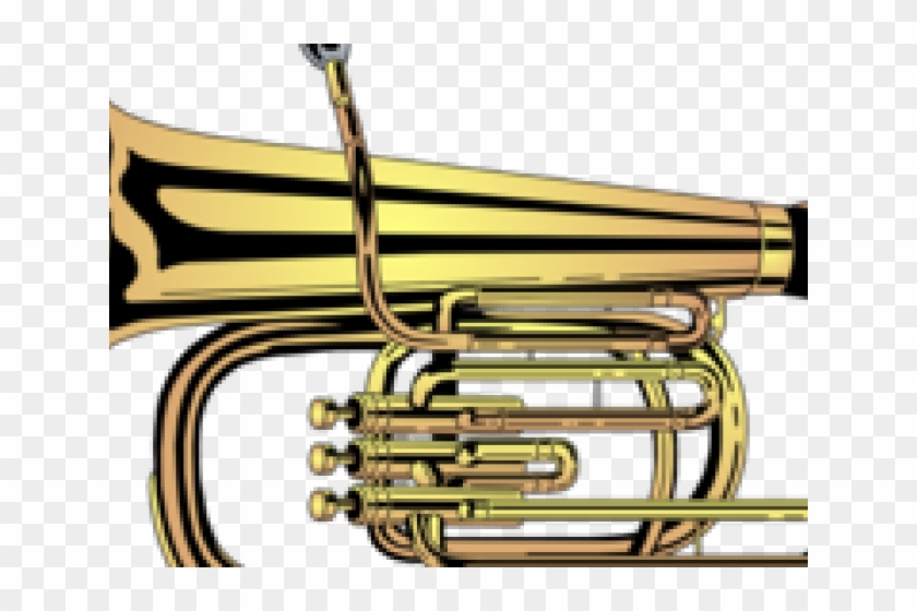 Brass Clipart Tuba - Tuba Transparent - Png Download #1500655