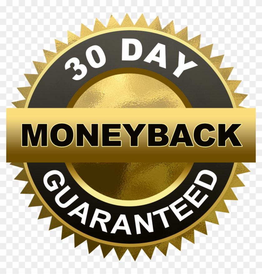 30 Day Money Back Guarantee Cut Out - Money Back Guarantee Seal Clipart #1501338