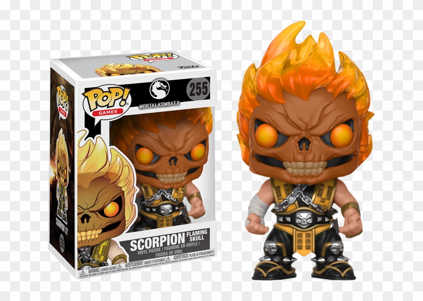 Funko Pop Vinyl - Mortal Kombat Scorpion Funko Pop Clipart #1501403
