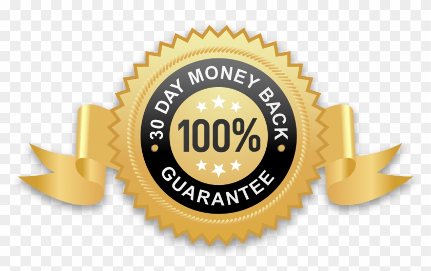 100% 30-day Money Back Guarantee - Safe And Secure Guarantee Clipart